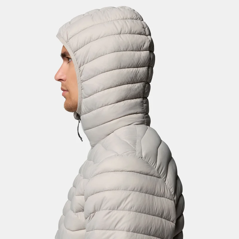 Columbia Grey Men's Powder Pass™ Hooded Jacket for Men | Best Price UAE